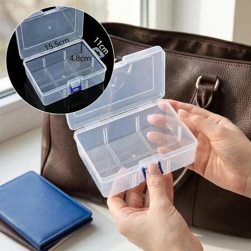 Boîte en plastique, boîte rectangulaire
