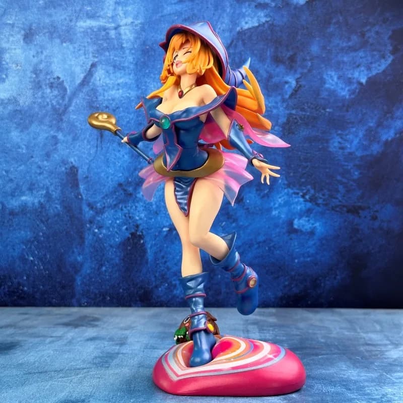 Yu-Gi-Oh! Figurine Yami Yugi de Duel Monsters, Figurine Dark Magician Girl, Modèle PVC de collection, Décoration de bureau, Jouet, Cadeau