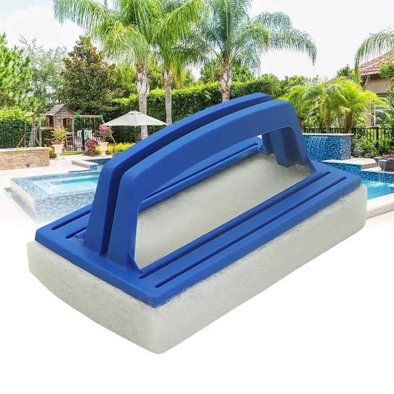Accessoire de baignoire Spa, brosse éponge, nettoyeur de piscines, brosse de nettoyage des murs de piscine, épurateur de ligne d'eau, nettoyage de piscine à source chaude