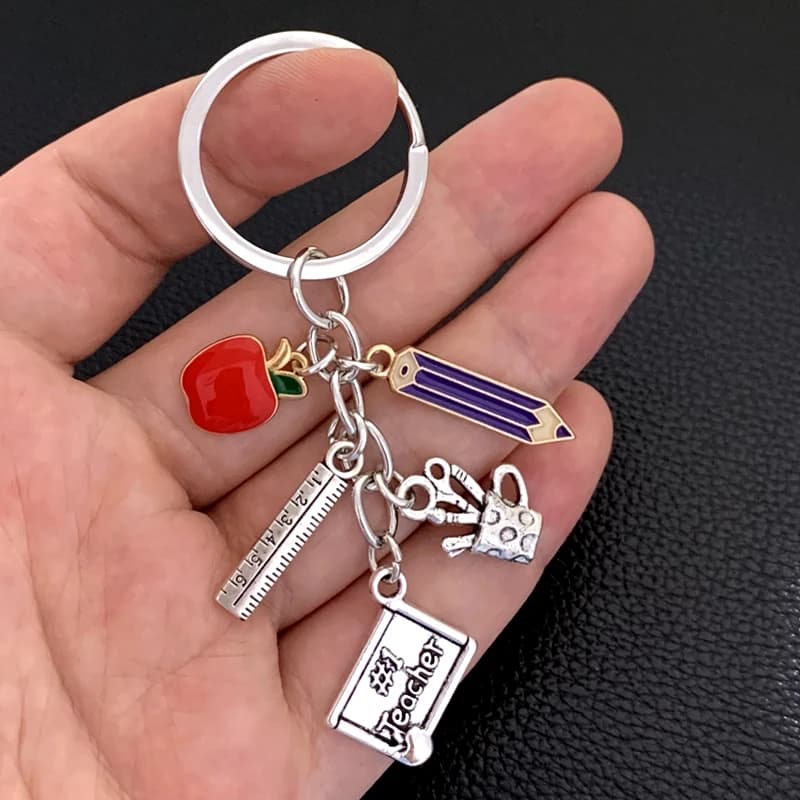 Nouveau porte-clés cadeau pour la journée des enseignants