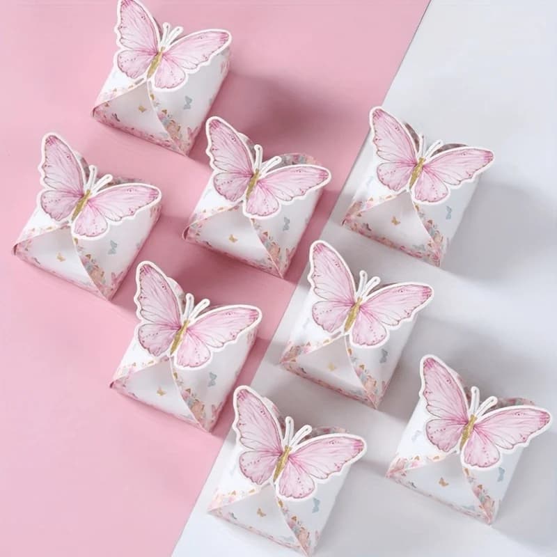 Boîtes cadeaux à nœuds 12/24 pièces, ensembles de cadeaux élégants pour mariage, boîtes cadeaux romantiques, emballage cadeau, design décoratif plaqué or