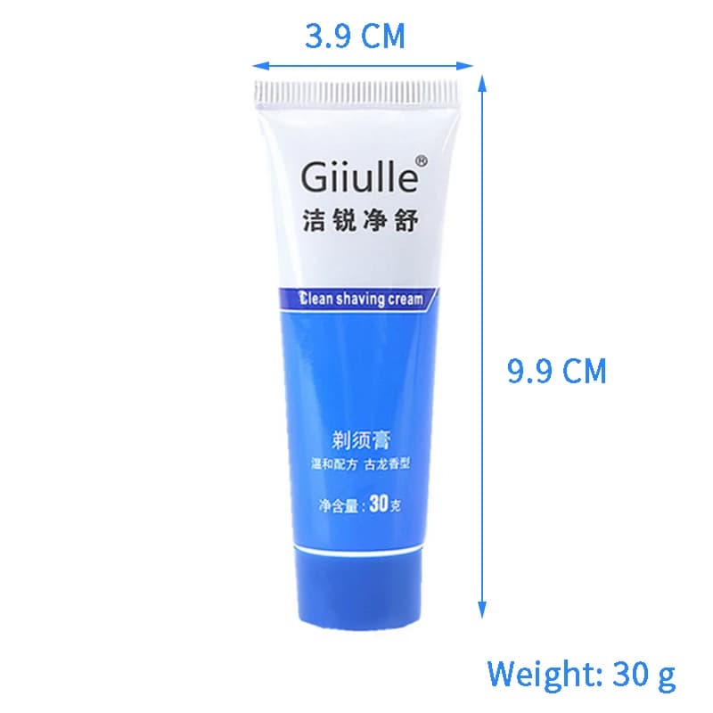 1pc crème à raser pour hommes pour toute la peau mousse