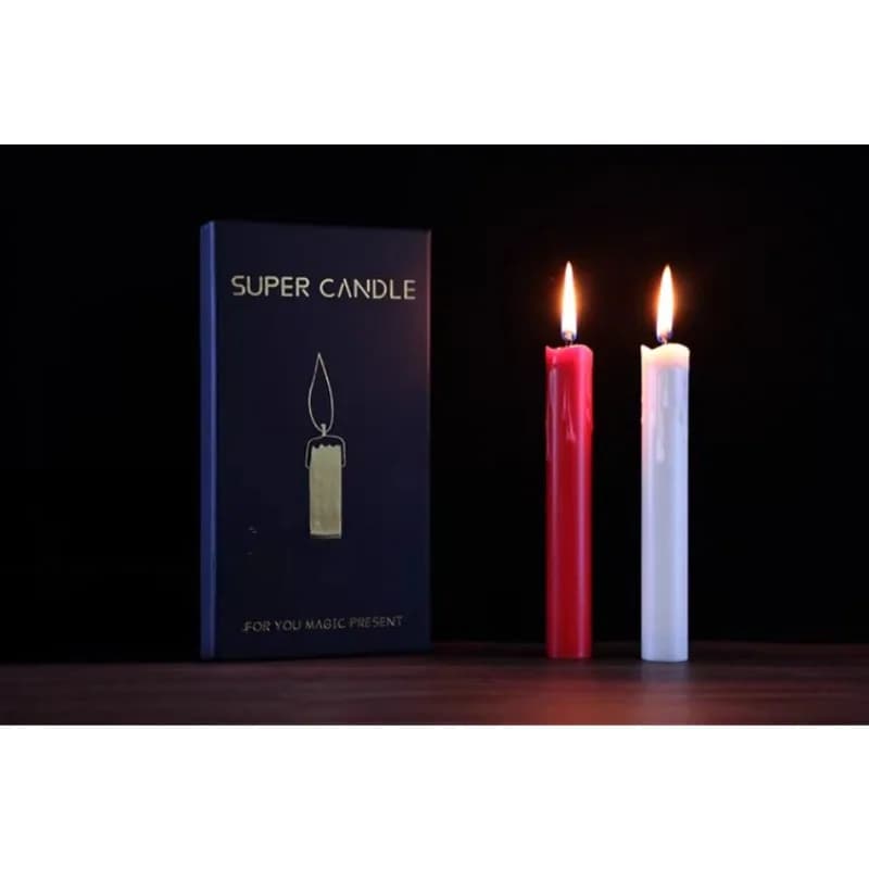Bougie à allumage à distance 4.0 – Tour de magie à flamme auto-allumante, illusion scénique, accessoires de magie de close-up, outil de magie, jeux