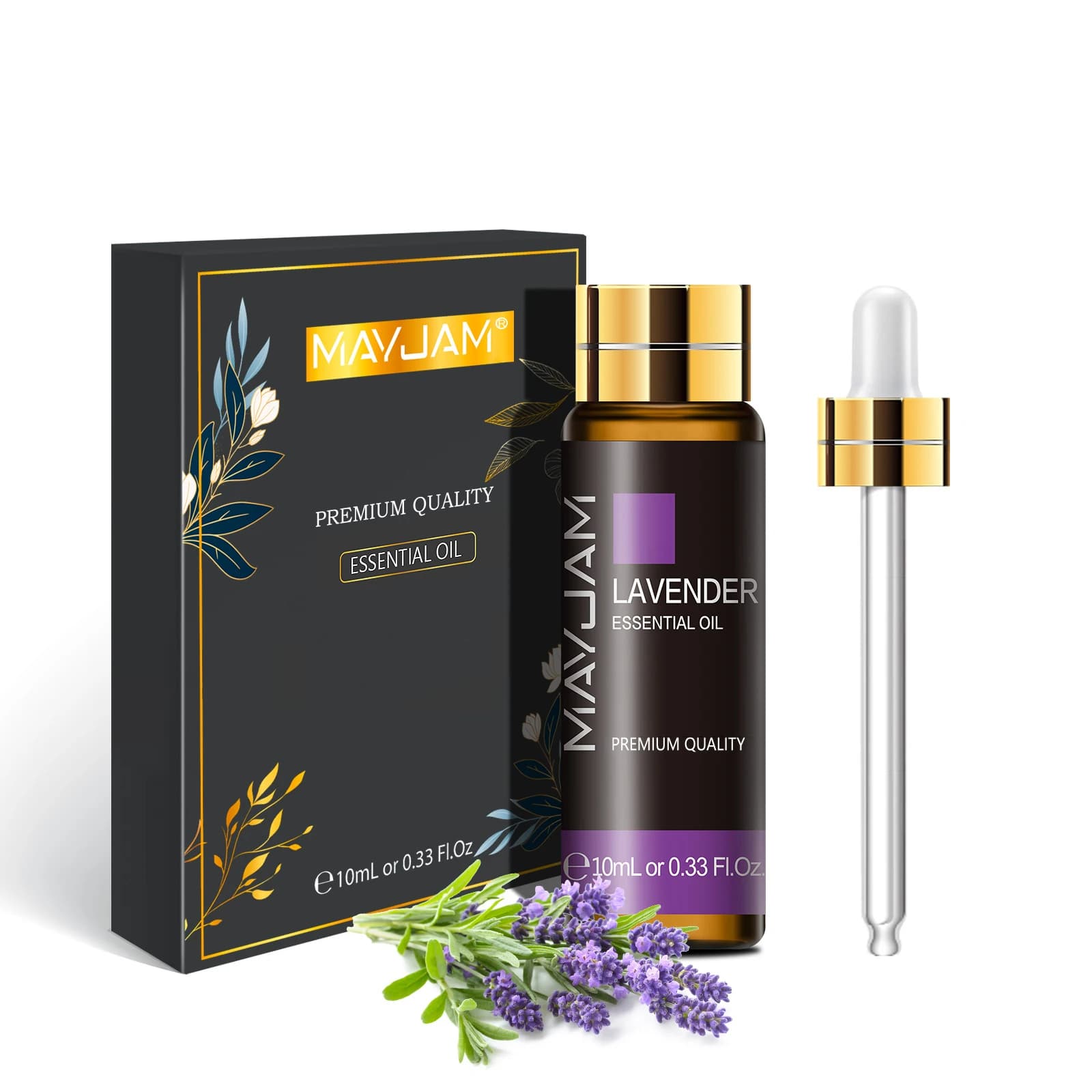 Huile essentielle pure de plantes, 10ml, pour humidificateur, diffuseur, menthe, lavande, arbre à thé, rose, vanille, bois de santal, jasmin, huile naturelle pure