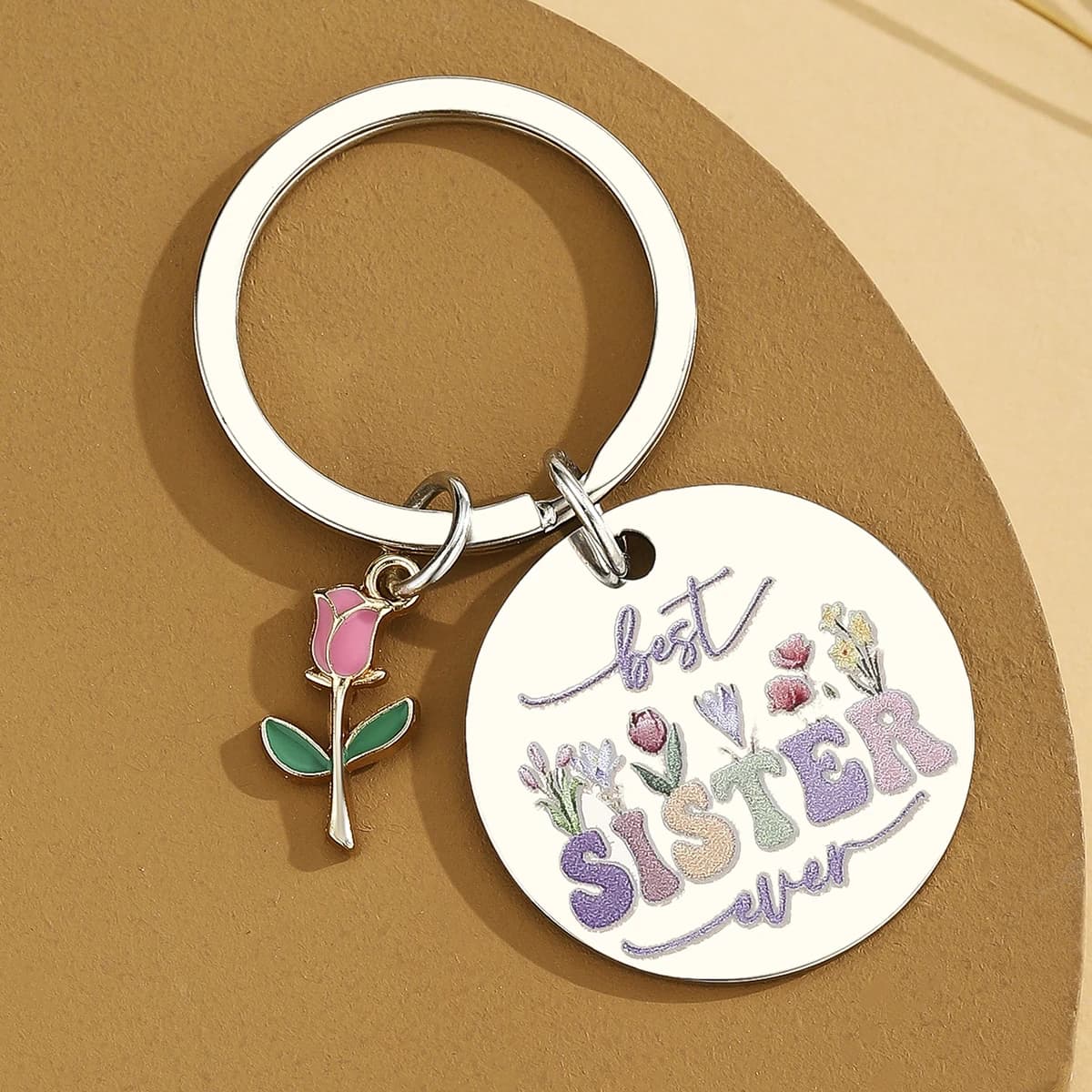 Cadeaux de sœurs de sœur, cadeaux d'anniversaire pour sœurs adultes, cadeau de sœur, meilleure sœur de tous les temps, porte-clés, cadeau d'anniversaire