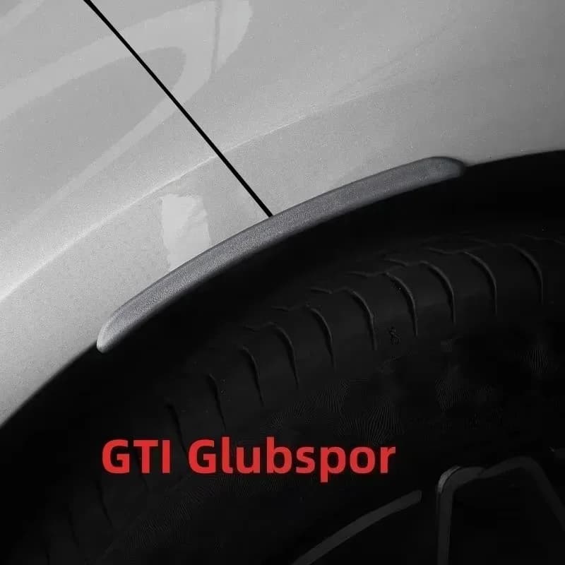 Accessoires automobiles populaires : Kit de garnitures adhésives pour extensions d'ailes de voiture Golf 8, pour garde-boue et arches de roue