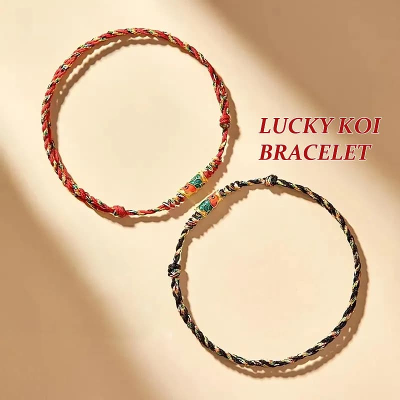 Bracelets porte-bonheur faits à la main pour hommes et femmes, nœuds rouges et noirs, bracelets réglables, cadeaux parfaits pour les couples et les meilleurs amis