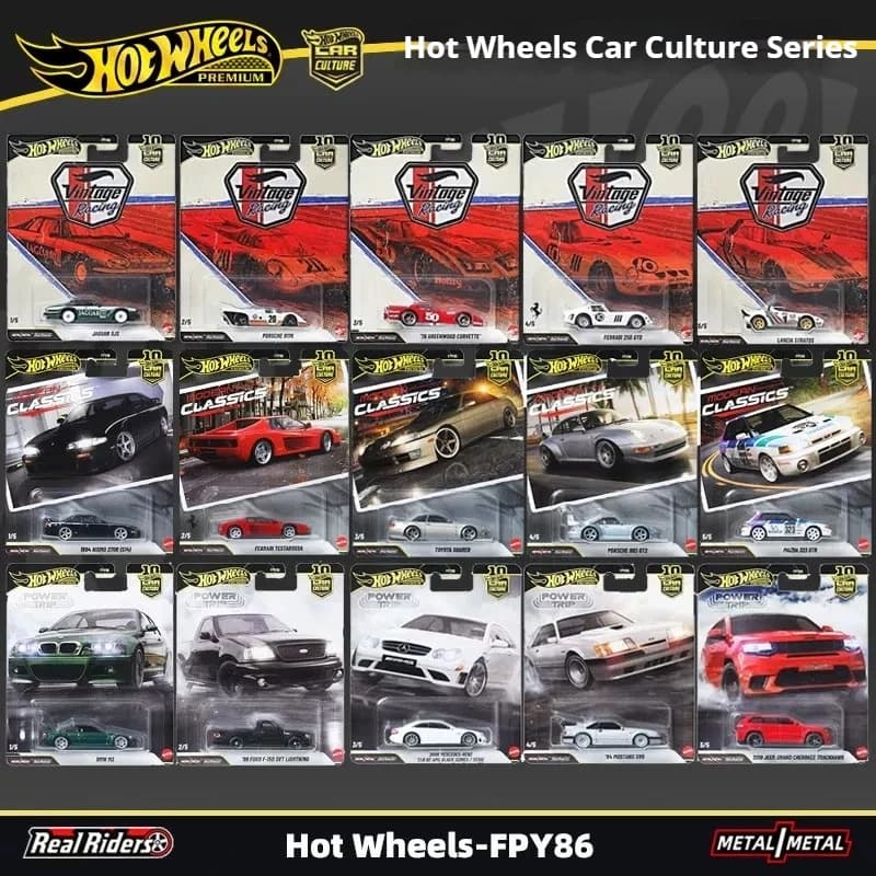 Pré-vente Hot Wheels Fast & Furious Voiture miniature en métal Jouet de collection de la culture moderne pour adultes Collection de modèles de voitures Cadeaux