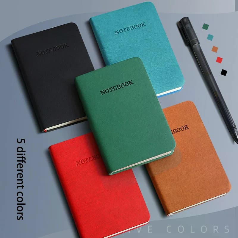Mini carnet portable, bloc-notes de poche, carnet de notes, agenda, papeterie de bureau et scolaire, mini carnet simple