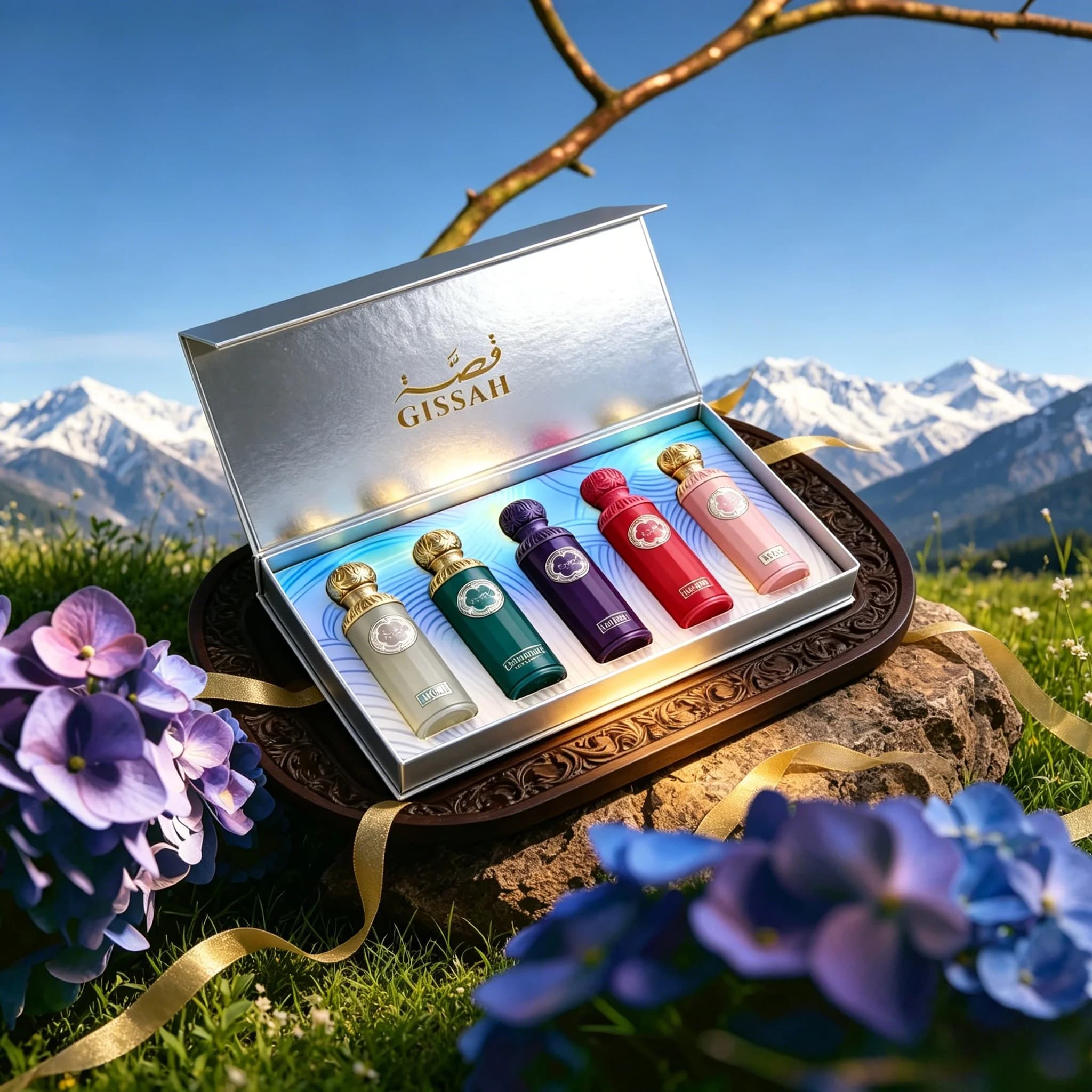 Parfum Gissah Akoya 200ML, fragrance boisée citrique, parfum unique, floral fruité, eau de parfum, parfums koweïtiens