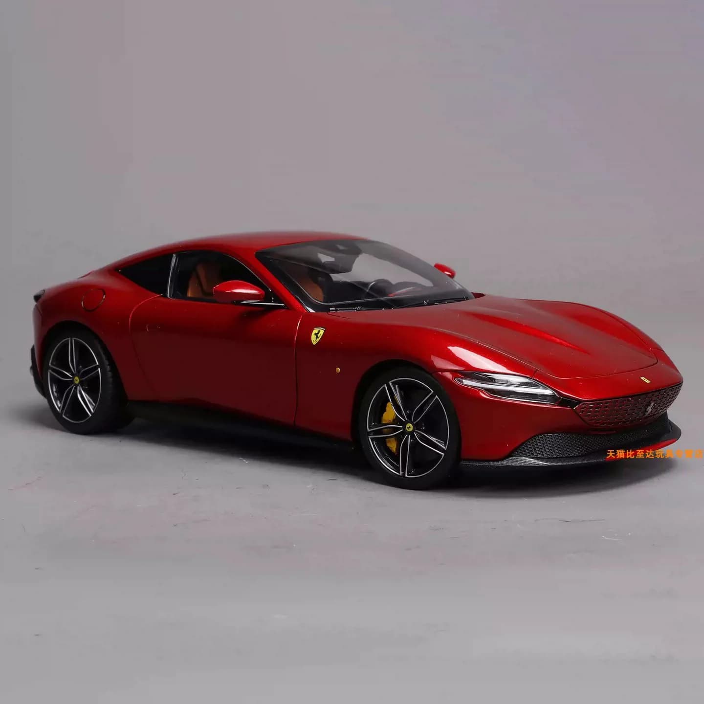 En stock, Bburago 1:18 Ferrari Roma Signature Version Supercar, modèle miniature en alliage, modèle de voiture sport Ferrari, jouets, cadeau