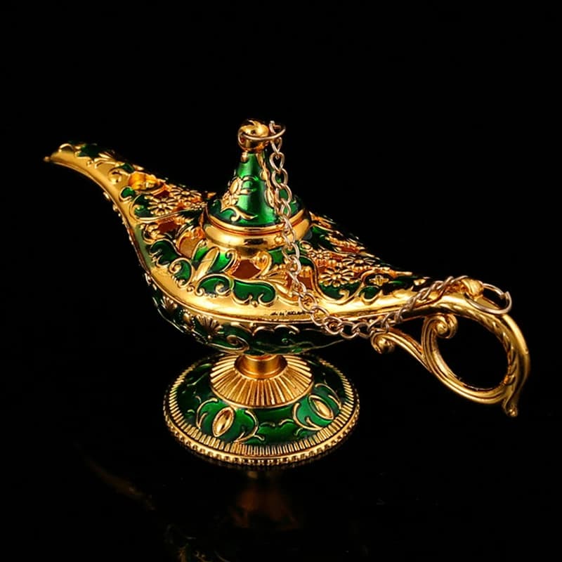 Lampe Aladdin, décoration artisanale de bureau, ornement pour salon, bureau, chambre à coucher, cadeau de fête