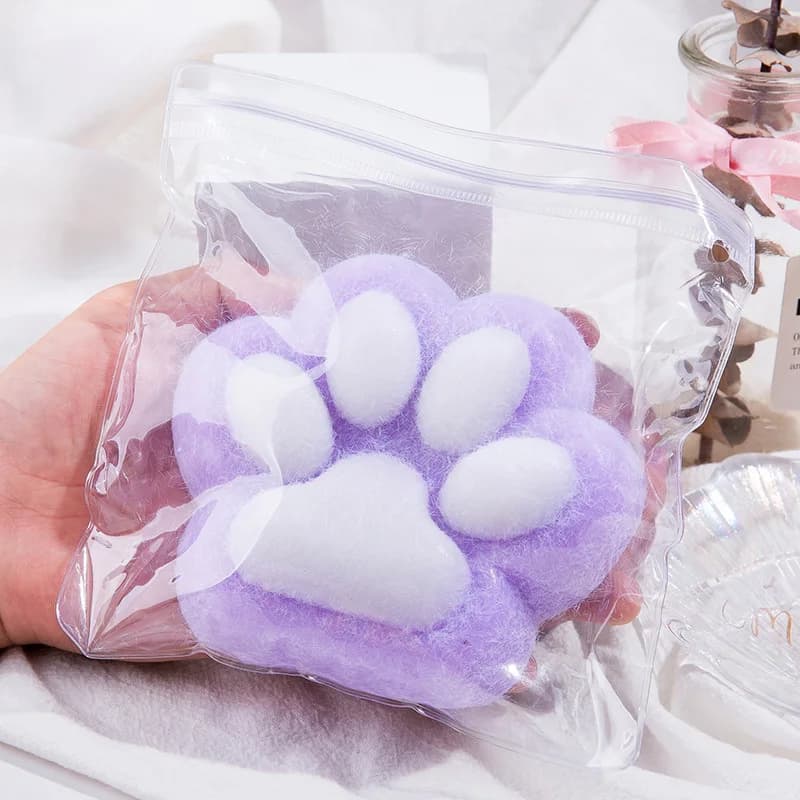 TABA – patte de chat Squishy mignonne, 12CM, faite à la main, grande taille, jouets à presser doux pour l'anxiété, tdah, soulagement du Stress, cadeaux pour enfants et adultes
