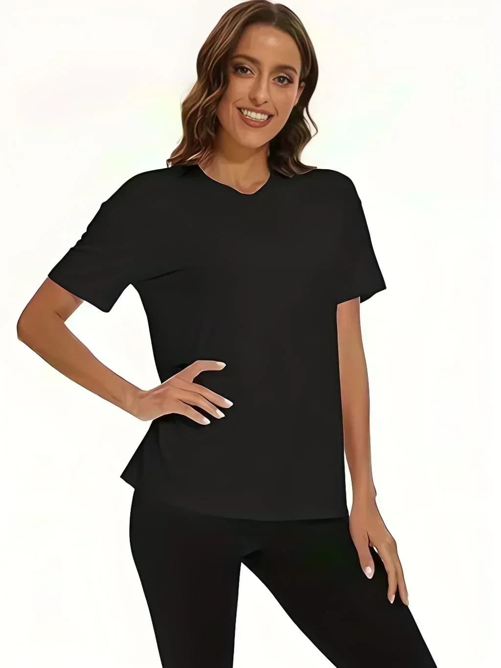 T-shirt Disney imprimé avec lettres de dessins animés Disney, style Hip Hop décontracté, ample, à manches courtes, pour l'été