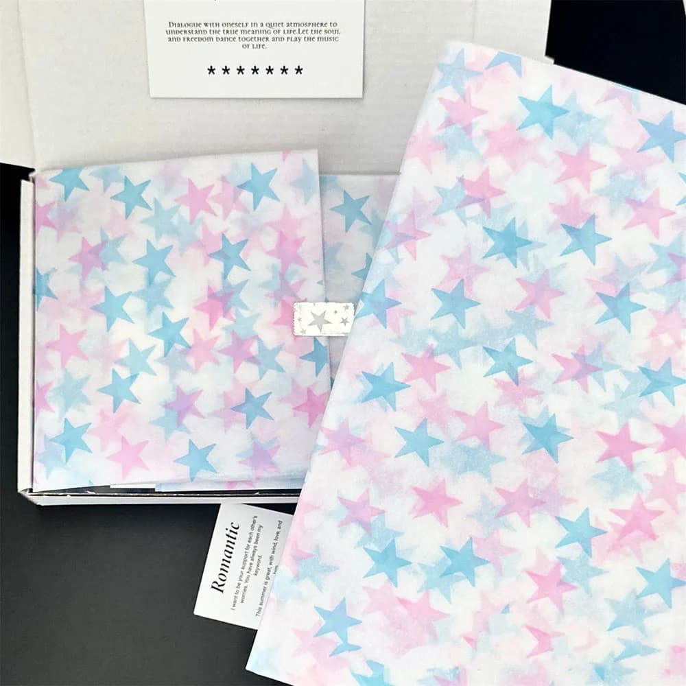Papier de soie pour emballage cadeau, 10 feuilles de papier d'emballage pour Bouquet de fleurs, anniversaire de mariage, saint-valentin, papier de décoration DIY pour fête