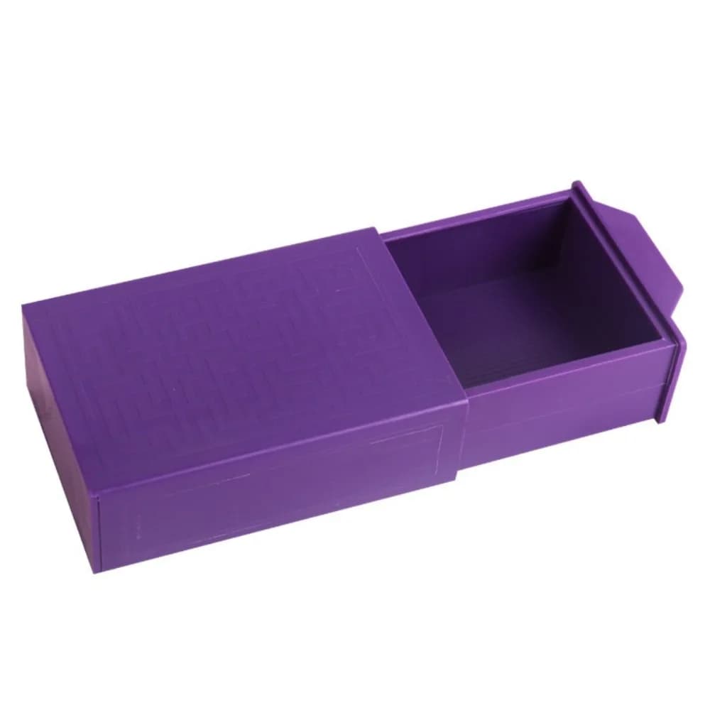 Boîte magique violette amusante, tour en plastique, accessoires de spectacle de magie, Kits magiques pour enfants et adolescents