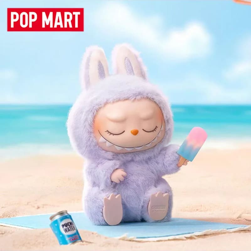 POP MART LABUBU les monstres-voir un siège série vinyle peluche boîte aveugle boîte mystère devinez sac jouet poupée mignon Anime Figure bureau
