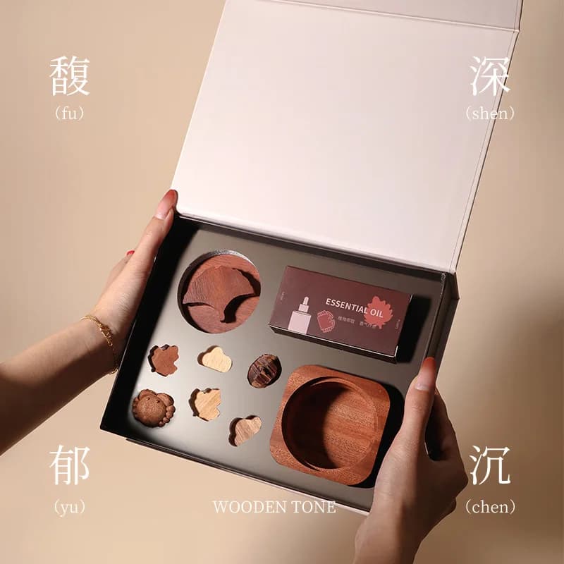 Coffret cadeau de parfum sans feu