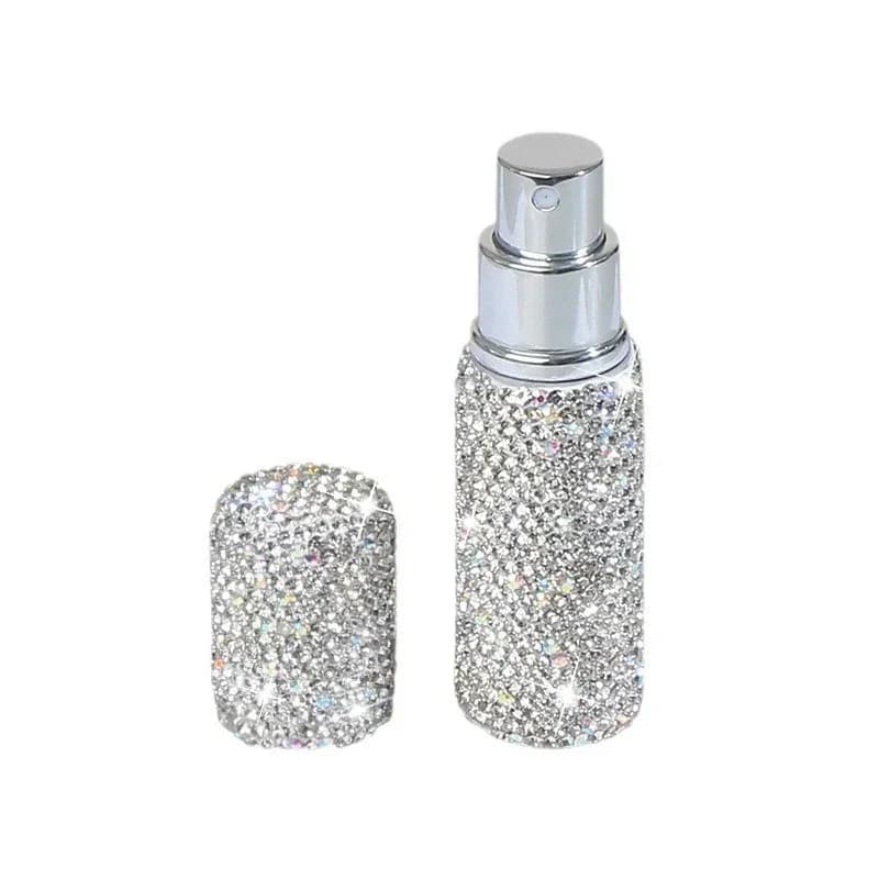 Mini vaporisateur de parfum en cristal, d'extraction de 10ml, pour tous les jours, à paillettes, cosmétique, conteneur, portable, blafcing