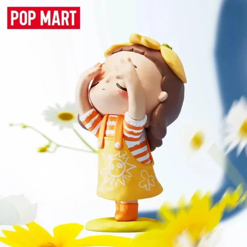 POP MART Nyota I AM THE SEASONS Series Blind Box Figurines Anime Mignonnes Boîte Mystère Jouets de Bureau Décoration Modèle Cadeaux d'Anniversaire