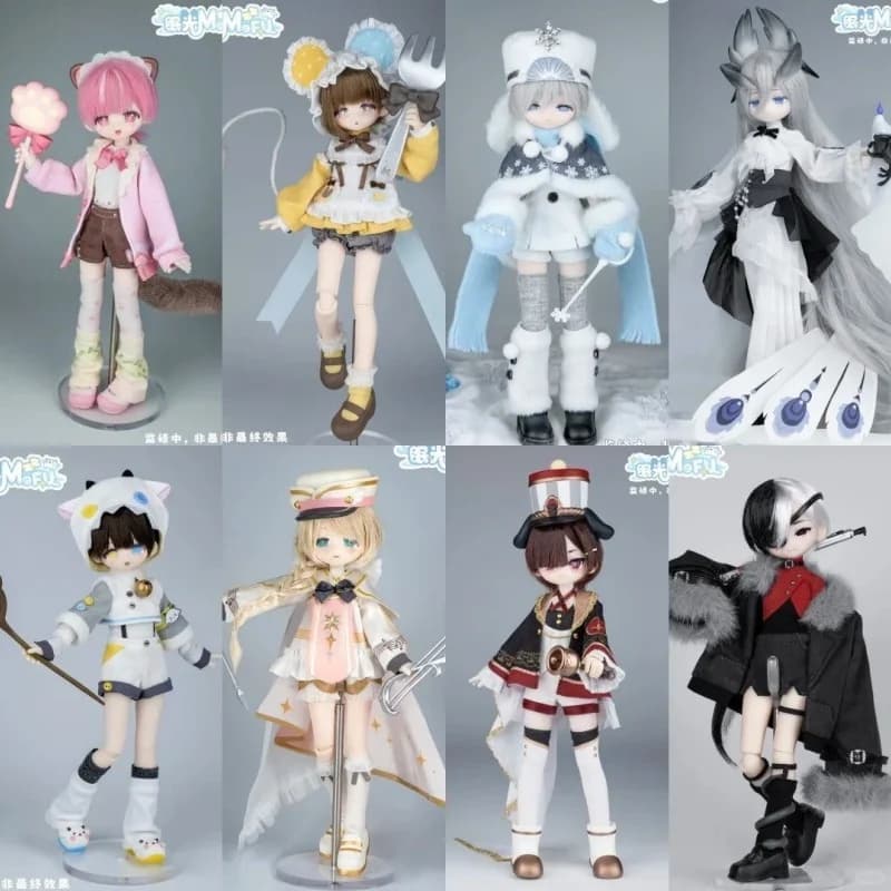 Authentique Mofu Twilight Special, figurine articulée à 6 points, boîte mystère, objet de collection tendance, ornement de bureau, cadeau d'anniversaire