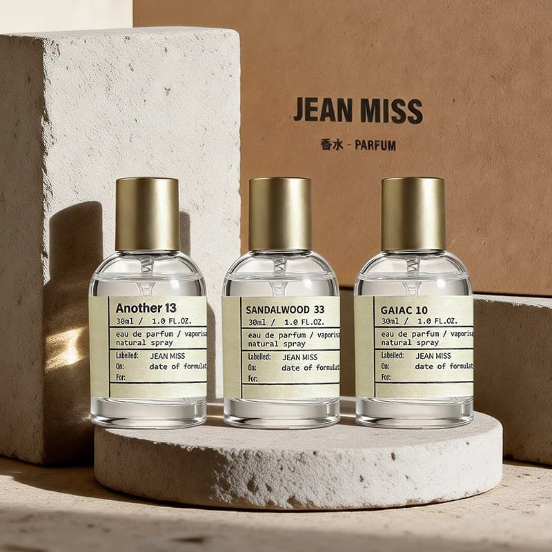 Coffret de parfum oriental bois de santal pour homme