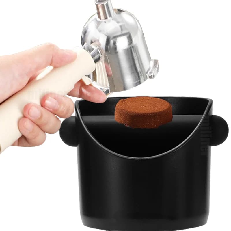 Boîte à expresso avec Base antidérapante, comptoir de Bar à café, verser et stocker des ustensiles à café, accessoires Barista, 1 pièce
