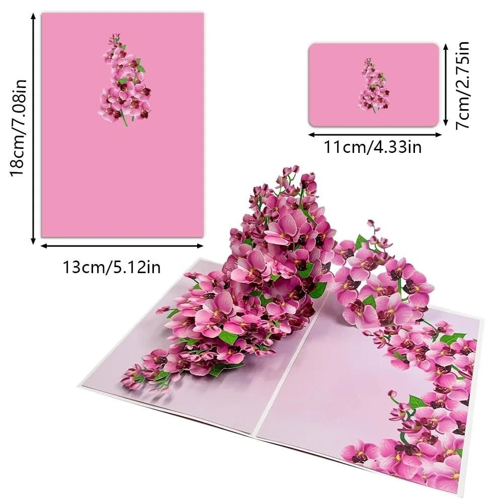 Carte de vœux 3D pop-up en forme de rose pour la Saint-Valentin, anniversaire, cadeau, anniversaire de mariage, fête des Mères