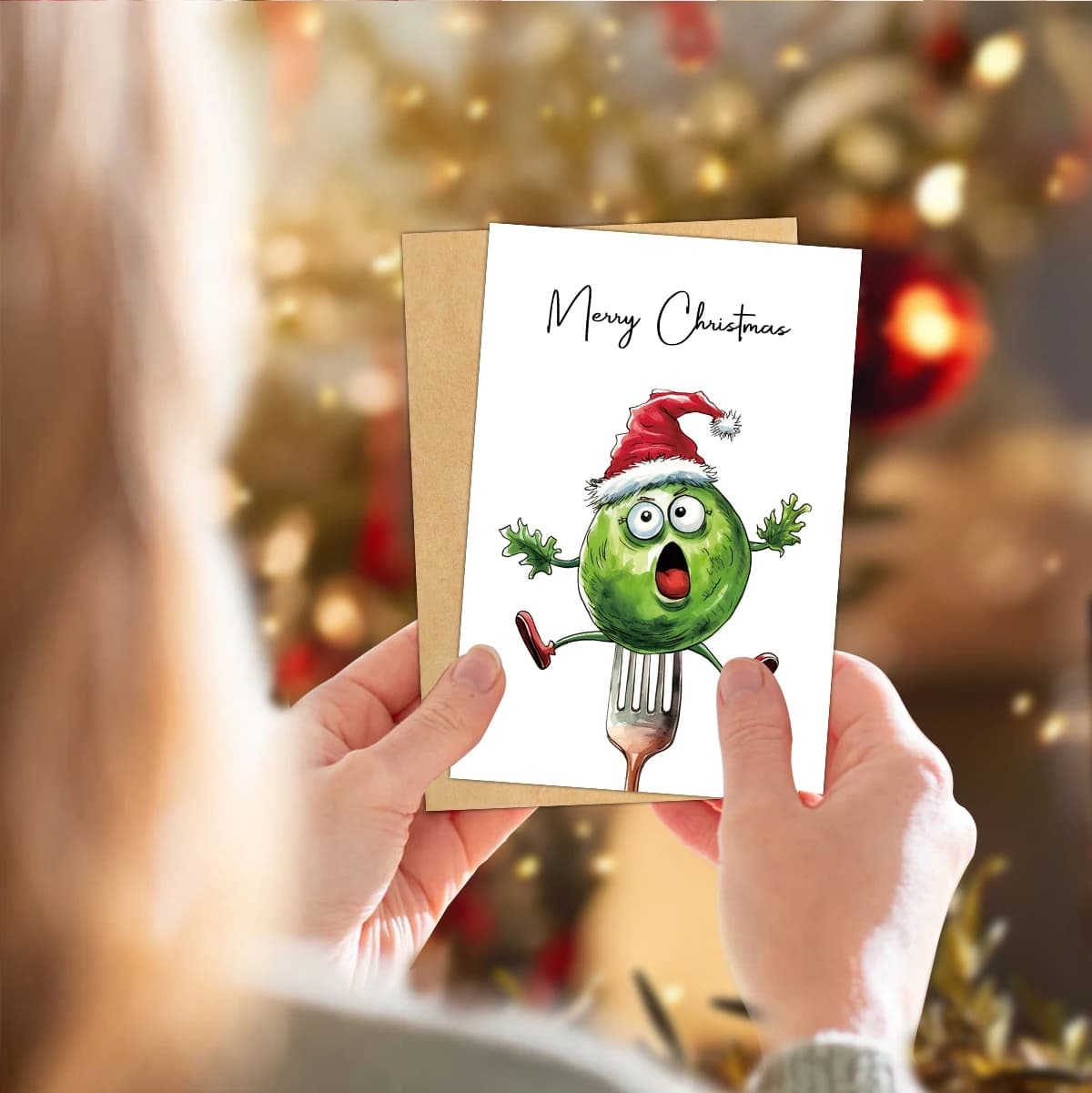 Cartes de vœux créatives sur le thème de la nourriture de noël, 12 pièces, avec enveloppe, souhait de vacances en famille, ami, amoureux des aliments, cadeau de fête de noël
