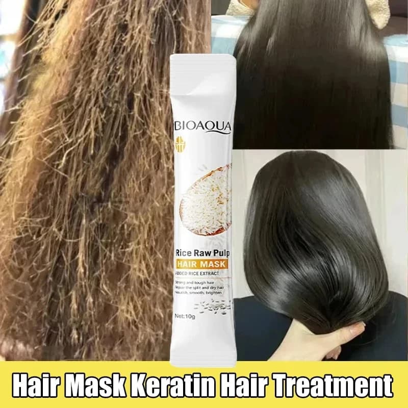 Masque capillaire professionnel magique 5 secondes pour des cheveux lisses, réparation naturelle, hydratant, anti-pointes fourchues, répare les dommages, lisse les frisottis