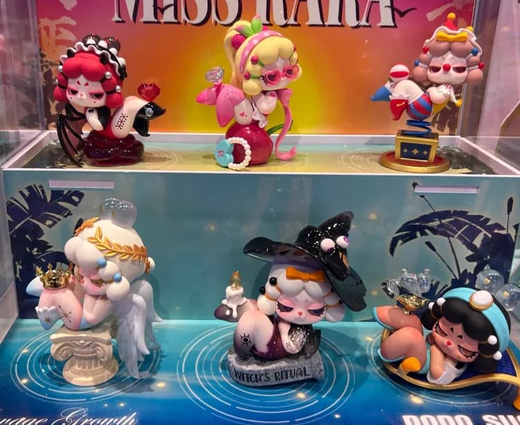 Miss Rara boîte aveugle de croissance sauvage Dodo jouet mignon figurine Joker ange fille poupée d'anniversaire table recueillir cadeau Surprise Secret