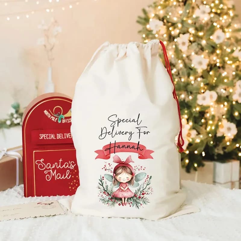 Sac de père noël personnalisé
