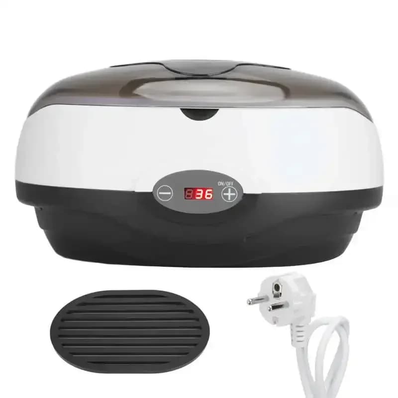 Ensemble de chauffage d'avertissement de paraffine, bain de paraffine SPA, blanchir les mains et les pieds, machine de traitement de la peau, écran LCD, plus chaud, 2.2 litres
