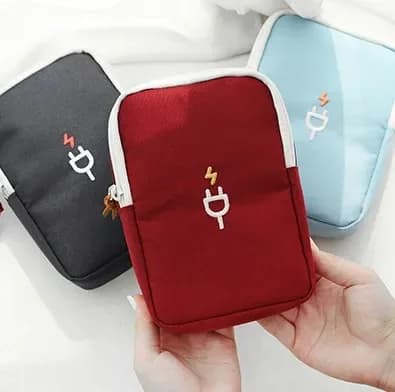 Sac de câble pour accessoires de voyage, sac de rangement et d'organisation électronique USB numérique Portable, étui pour gadgets, support de chargeur de téléphone Portable de voyage