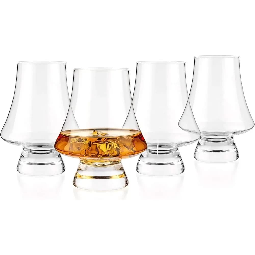 Ensemble de verres à whisky en cristal, paquet de 4 verres de dégustation, 9 onces, verre à vin transparent sans plomb, Bar, fête, mariage, verrerie à boire