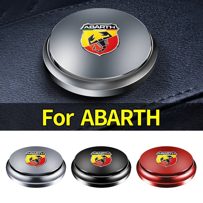 Purificateur d'air intérieur de voiture en alliage, 1 pièce, parfum, accessoires de voiture pour Abbas Abarth Punto 124/125/500 Stilo Ducato, produits automobiles