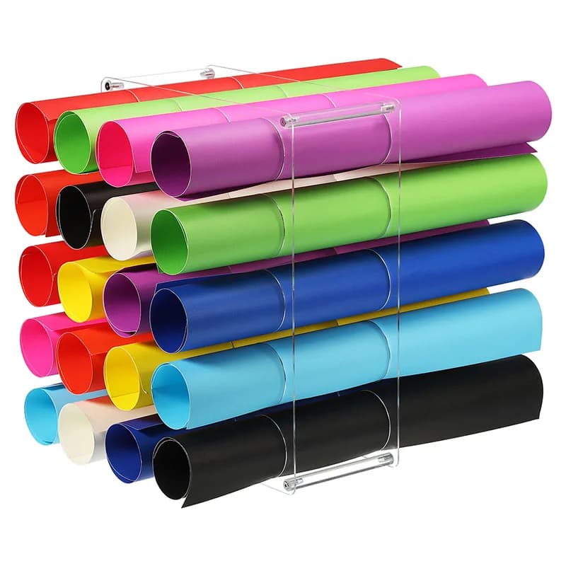 Support de rangement pour rouleaux de vinyle