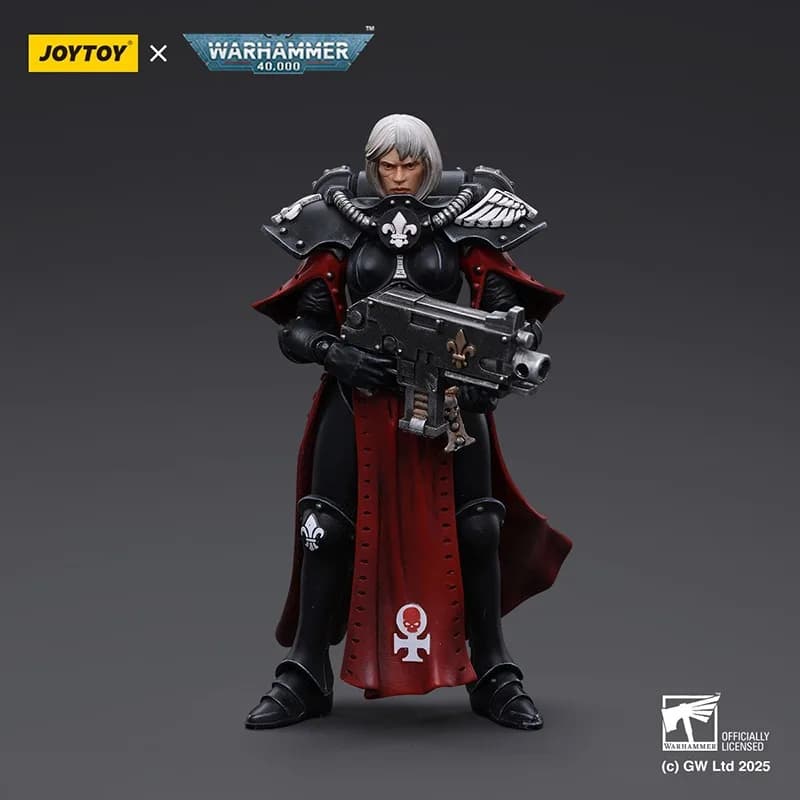 【Accessoires】Figurines d'action Joytoy Warhammer 1/18 Adepta Sororitas Battle Sister Sister Noyalle, modèle de jouet de 3,75 pouces