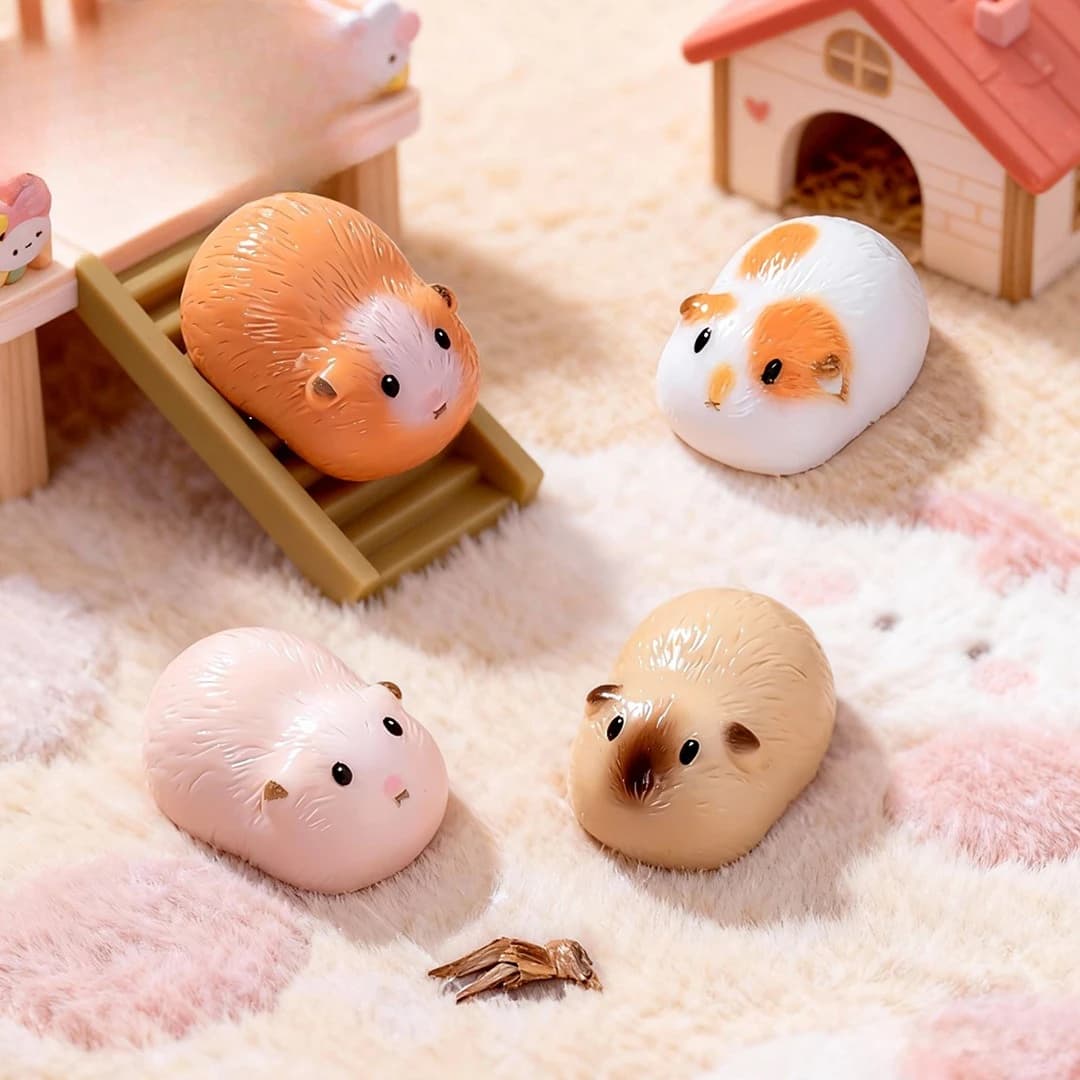 Figurines miniatures de cochon d'Inde (10-100 pièces) – Décoration de bureau, ornement créatif pour la maison, accessoires de décoration DIY, cadeaux