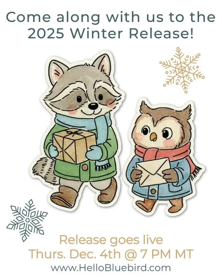 Matrices de découpe en métal, timbres transparents pour décoration de Scrapbook, lancement d'hiver 2025, boîte aux lettres, courrier, fête de traîneau, cuisson