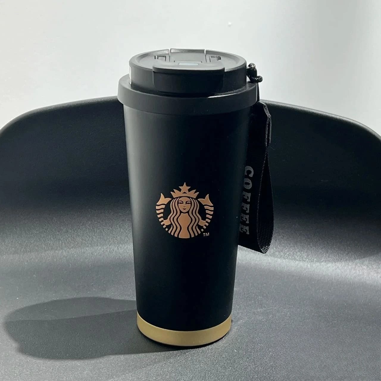 Thermos en acier inoxydable isolé Starbucks 2025, tasse à café noire de qualité supérieure, cadeau idéal pour la Saint-Valentin