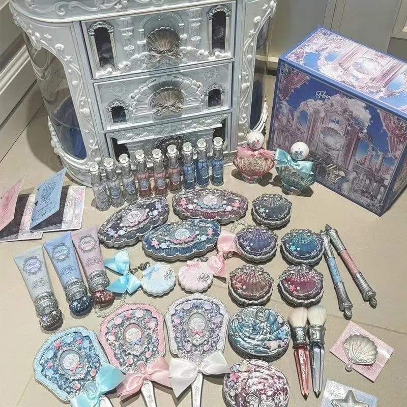 Coffret cadeau de maquillage tout-en-un Flower Knows : parfum