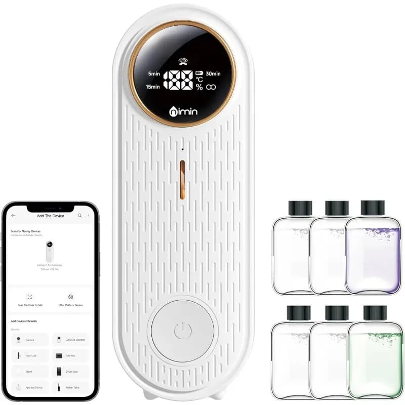 A71Z – Machine d'aromathérapie intelligente, humidificateur pour chambre à coucher, toilettes à Air frais, désodorisation, salle de parfum et de parfum