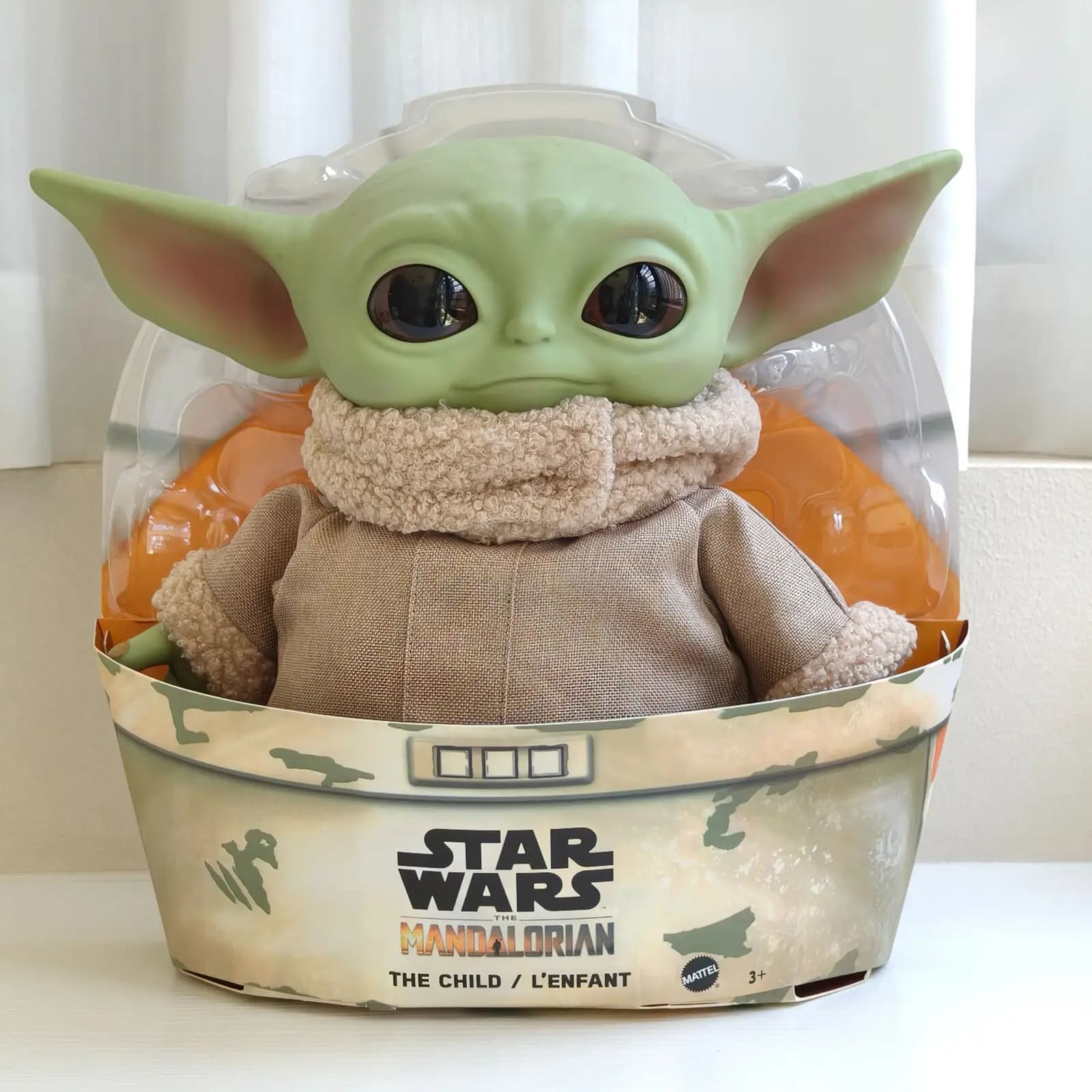 30CM 17CM Yoda bébé figurine Star Wars Kawaii Yoda peluche poupée vrais vêtements modèle jouets mignon poupée chambre ornement cadeau