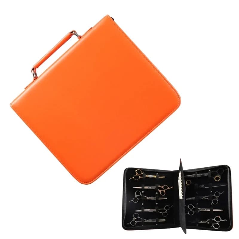 Coiffeur Peigne Pochette Styliste Pu À Main Titulaire Ciseaux Cisaillement Rangement