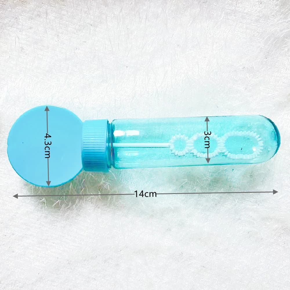 Tube à bulles sans liquide de 14cm, 12 à 24 pièces, cadeau pour fête d'anniversaire, mariage, invité, enterrement de vie de jeune fille, décoration, paquet cadeau de carnaval