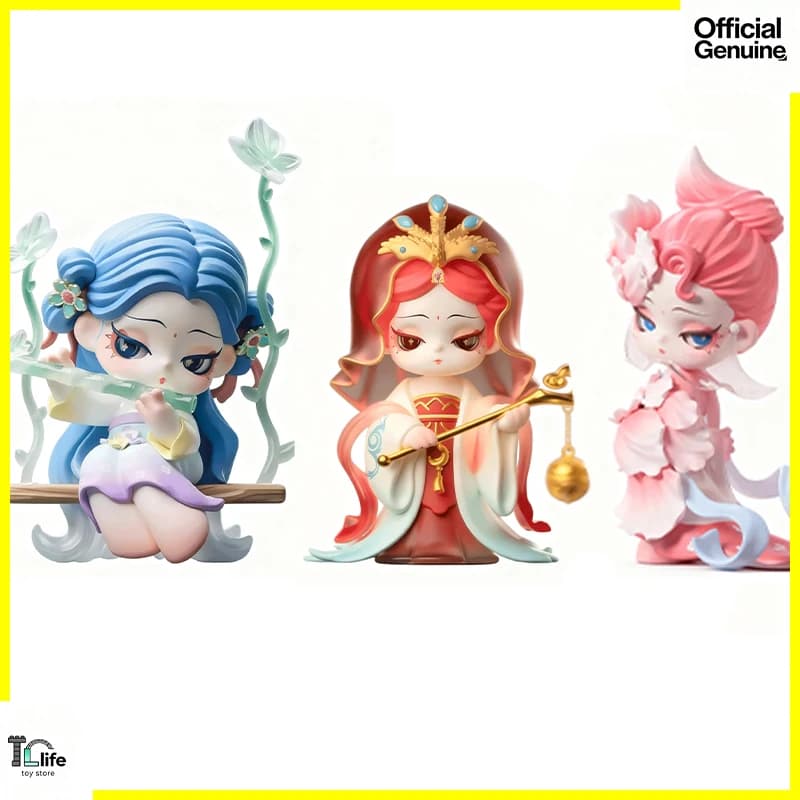 DODOSUGAR Linglong – breloque d'été série Shyi, boîte aveugle, boîte mystère, jouets tendance, figurines de dessin animé Kawaii, modèle Surprise, cadeaux d'anniversaire