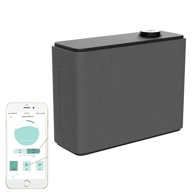 Diffuseur de parfum intelligent WIFI Bluetooth 1000ML pour maison, hôtel, spa, système HVAC, couvre jusqu'à 4000m³, noir