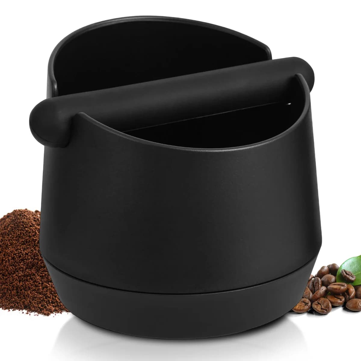 Boîte à expresso grande capacité, avec barre de frappe amovible et base antidérapante, accessoires pour expresso