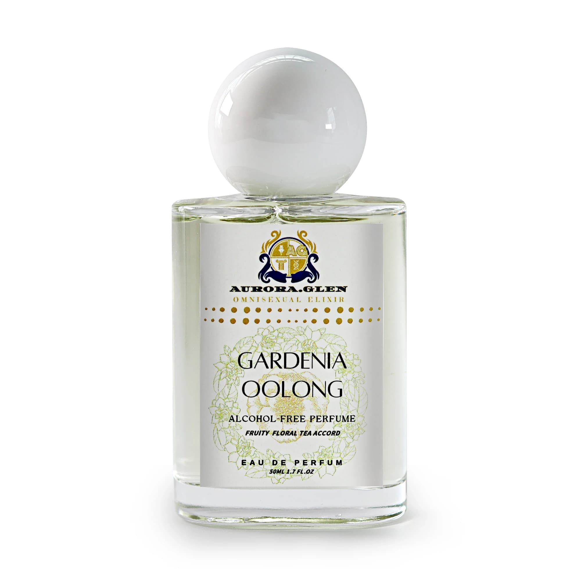 Gardenia Oolong parfum sans alcool pour femmes et hommes parfum thé fleuri Fruits tropicaux et parfum de musc avec tropical